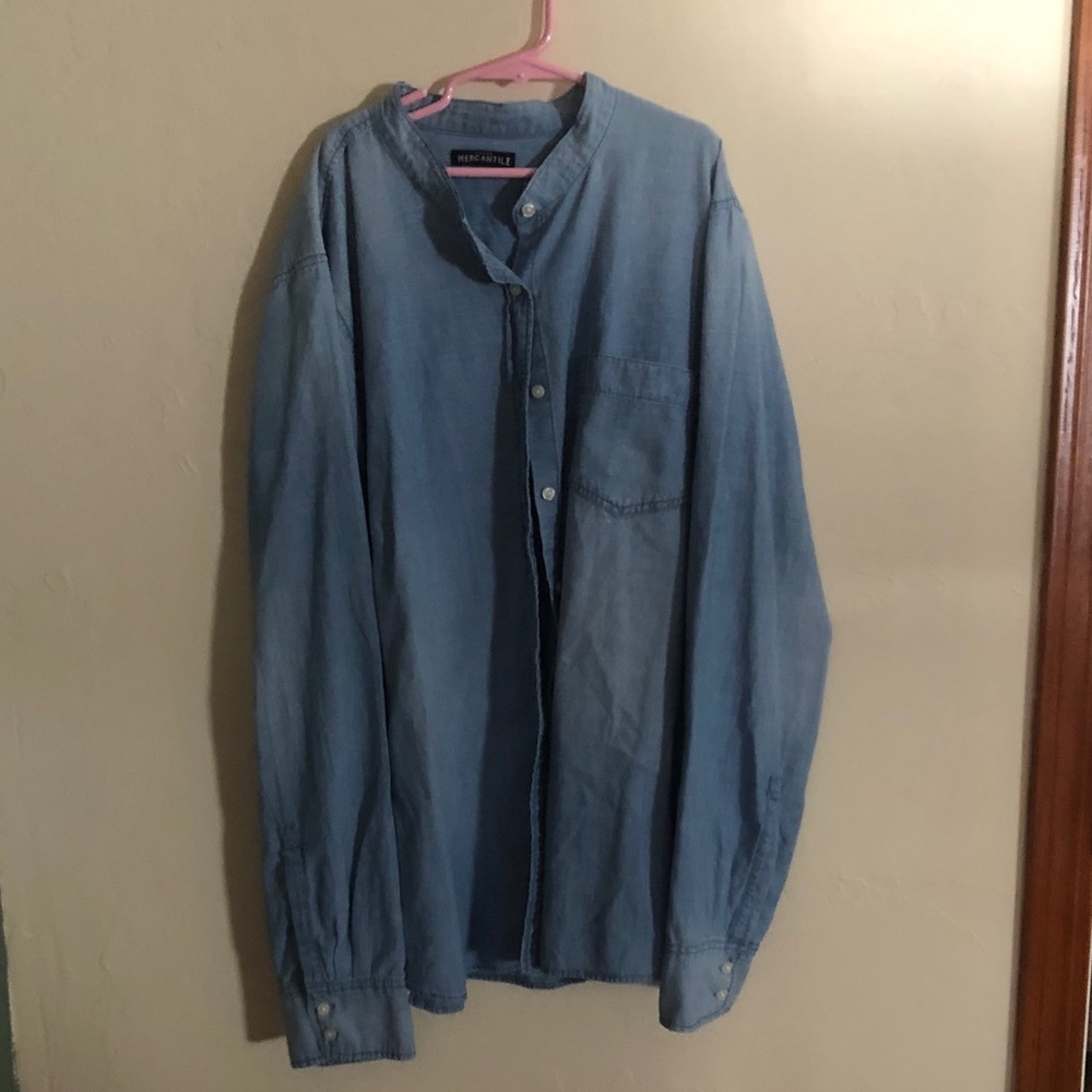 Denim Button Up